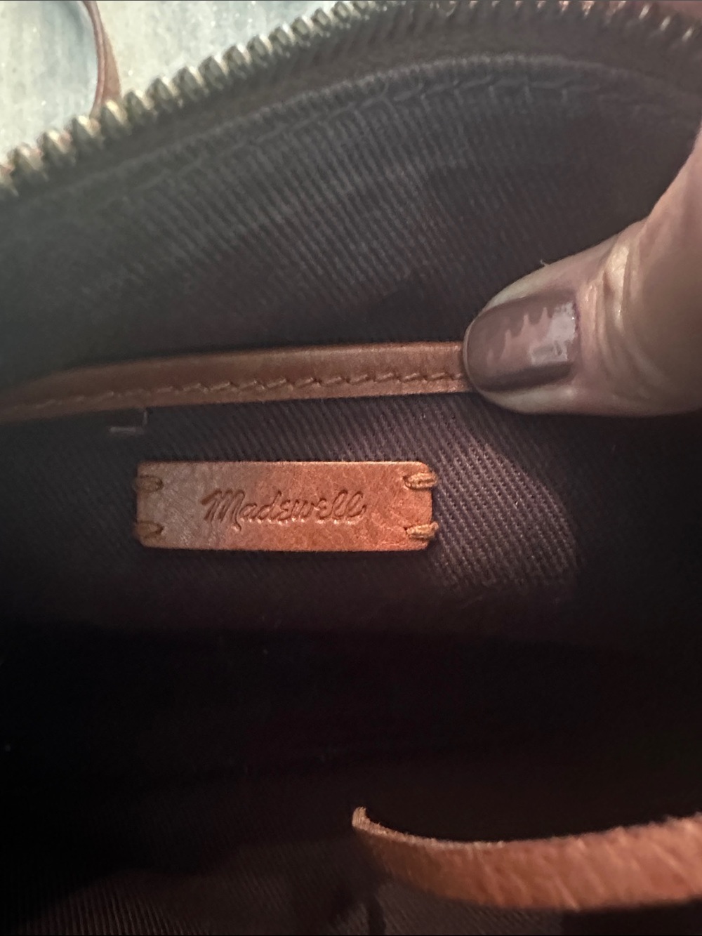 MADEWELL SIMPLE LEATHER CROSSBODY BAG - Picture 5 of 6